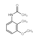 3-甲氧基-2-甲基乙酰苯胺结构式