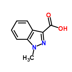 1-甲基-3-吲唑甲酸结构式
