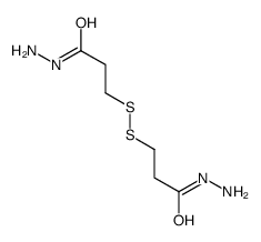 3,3'-二硫代双(丙酰肼)结构式