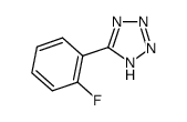 5-(2-氟苯基)-1H-四唑结构式