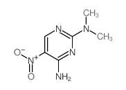 2,4-Pyrimidinediamine,N2,N2-dimethyl-5-nitro-结构式