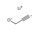 dilithium salt of propargyl alcohol结构式