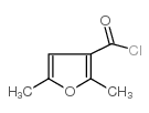 2,5-二甲基-3-呋喃甲酰氯结构式