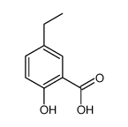 5-乙基-2-羟基苯甲酸结构式