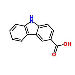 咔唑-3-羧酸结构式