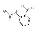 2-硝基苯基硫脲结构式