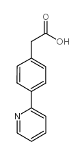 (4-吡啶-2-苯基)-乙酸结构式