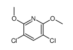 3,5-dichloro-2,6-dimethoxypyridine结构式