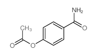Benzamide,4-(acetyloxy)-结构式