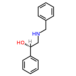 (S)-(+)-2-苄氨基-1-苯乙醇结构式