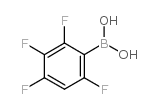 2,3,4,6-四氟苯硼酸结构式