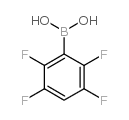 2,3,5,6-四氟苯硼酸结构式