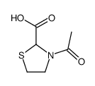 N-ACETYL-2-THIAZOLIDINE CARBOXYLIC ACID结构式