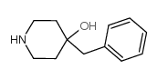 4-苄基-4-羟基哌啶结构式