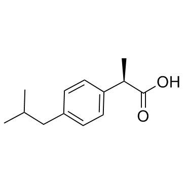 (R)-布洛芬结构式