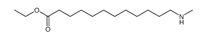 Ethyl-12-methylamino-laurat结构式