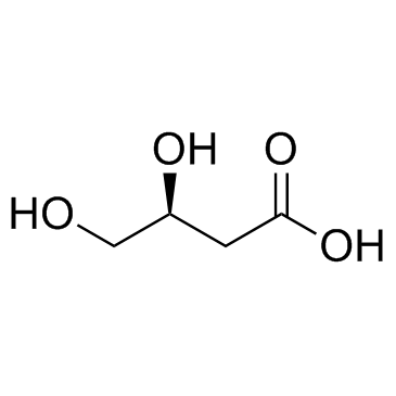 (S)-3,4-二羟基丁酸结构式