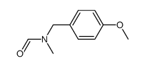N-(4-methoxy-benzyl)-N-methyl-formamide结构式