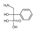 (2-amino-1-hydroxy-1-phenylethyl)phosphonic acid结构式