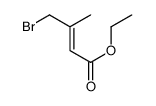 (E)-Ethyl 4-Bromo-3-methyl-2-butenoate结构式