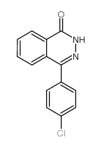 4-(4-氯苯基)-1-(2H)-酞嗪酮结构式