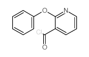 2-苯氧基吡啶-3-羰酰氯结构式