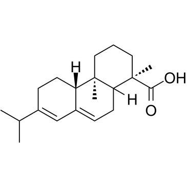 松香酸结构式