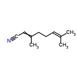 3,7-二甲基-2,6-辛二烯腈结构式