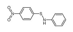 4-nitrobenzensulfenic acid anilide结构式