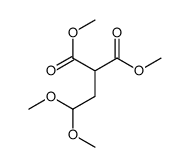 dimethyl 2-(2,2-dimethoxyethyl)propanedioate结构式