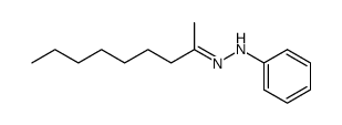 Methyl-heptyl-keton-phenylhydrazon结构式