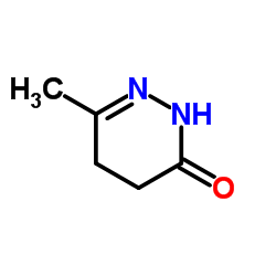 4,5-二氢-6-甲基哒嗪-3(2H)-酮结构式