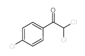 2,2-Dichloro-1-(4-chlorophenyl)ethanone结构式