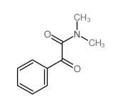 Benzeneacetamide, N,N-dimethyl-a-oxo-结构式