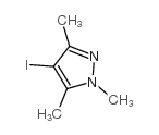 4-碘-1,3,5-三甲基-吡唑结构式