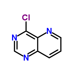 4-氯-吡啶并[3,2-d]嘧啶结构式