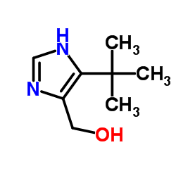 (5-叔丁基-1H-咪唑-4-基)甲醇结构式