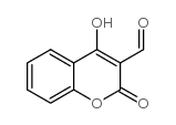 4-羟基-2-氧代-2H-色烯-3-甲醛结构式