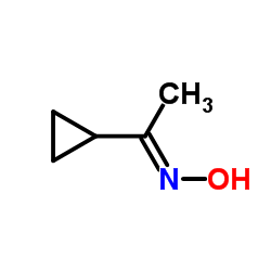 (Z)-1-环丙基乙酮肟结构式