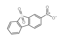 Dibenzothiophene,3-nitro-, 5,5-dioxide结构式