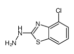 2(3H)-Benzothiazolone,4-chloro-,hydrazone(9CI)结构式