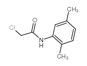 2-氯-n-(2,5-二甲基苯基)乙酰胺结构式