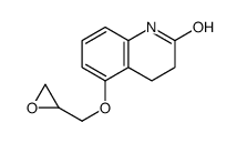 5-(2,3-Epoxypropoxy)-3,4-dihydrocarbostyril结构式