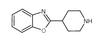 2-哌啶-4-苯并噁唑结构式