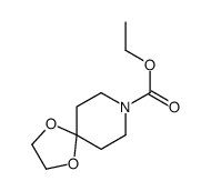 ethyl 1,4-dioxa-8-azaspiro[4.5]decane-8-carboxylate结构式