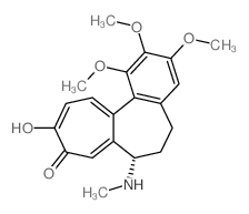 COLCHICEINE, N-DEACETYL-N-METHYL-结构式