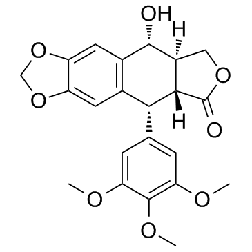 鬼臼毒素结构式
