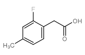 2-氟-4-甲基苯磺酰氯结构式