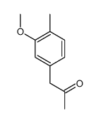 1-(3-methoxy-4-methylphenyl)propan-2-one结构式
