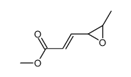 2-Propenoicacid,3-(3-methyloxiranyl)-,methylester(9CI)结构式